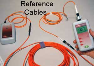 reference cables for fiber optic testing